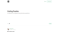 Desktop Screenshot of codingpuzzles.com